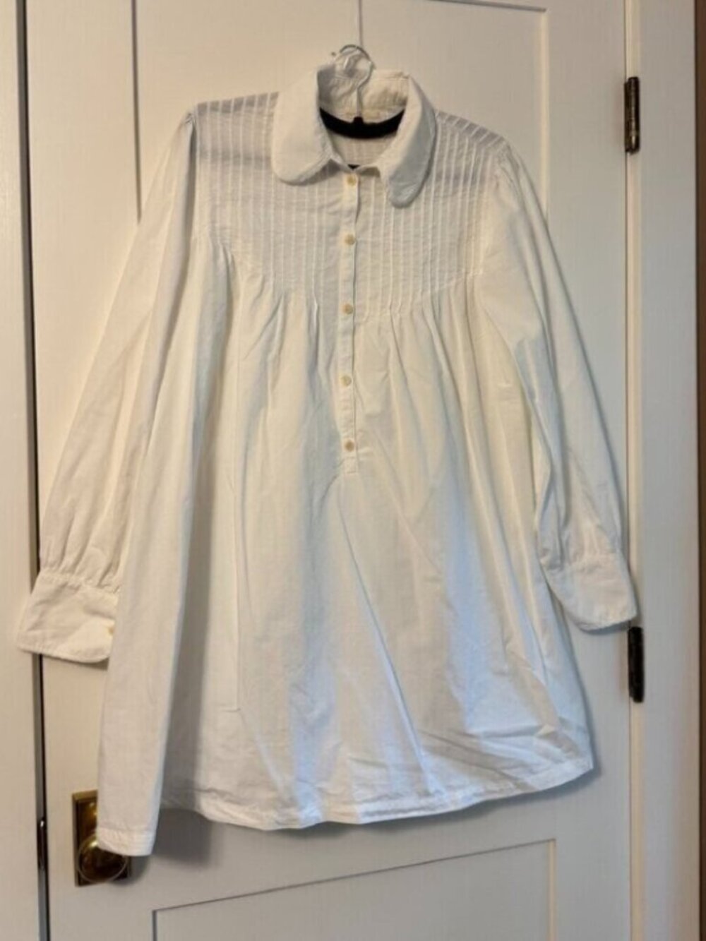 Pristine Rudy Jude Painter's Dress in White
